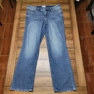 m Jeans By Maurices Everflex Slim Boot Mid Rise Jeans - Size 16W Long